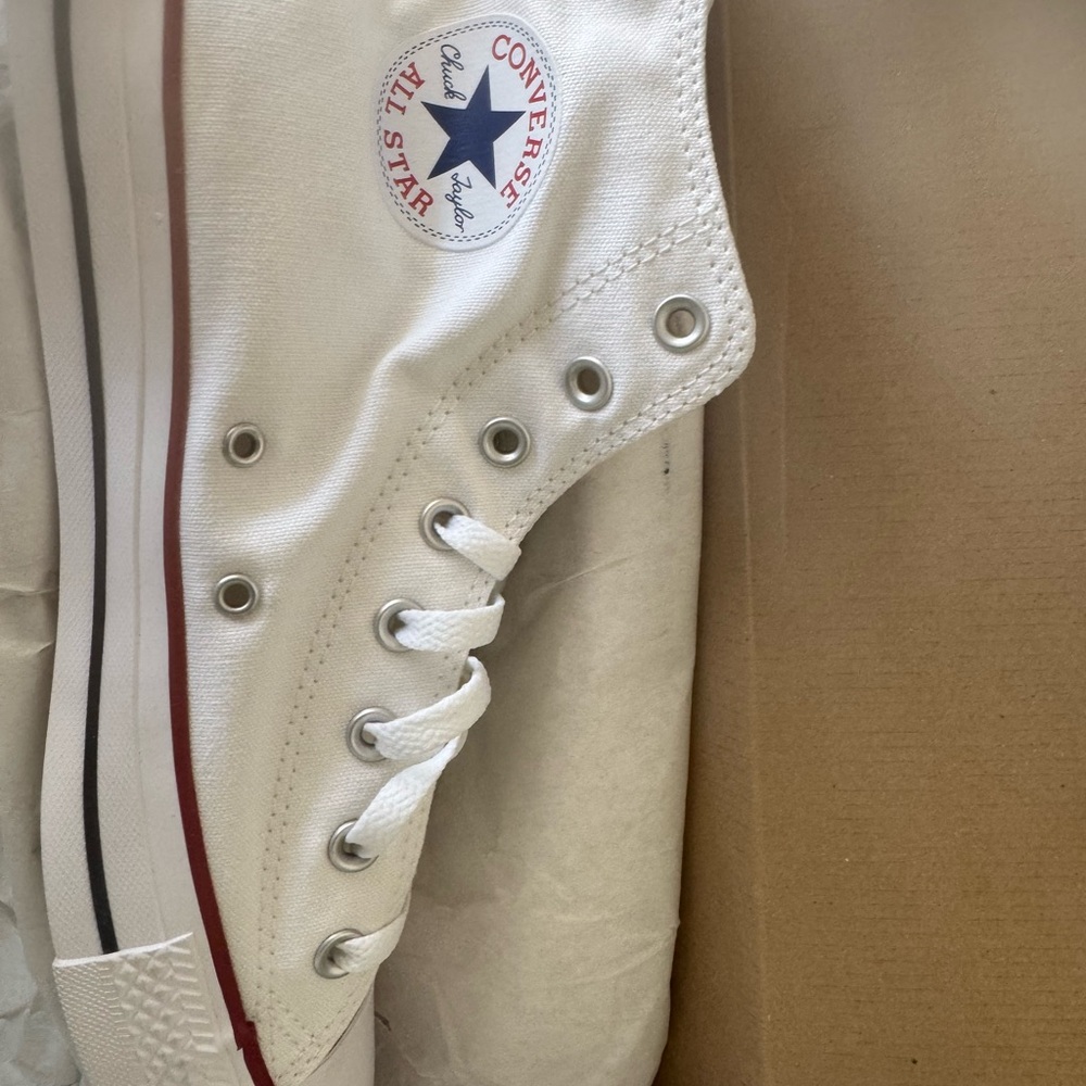 NWT - Converse Optical White High-Tops